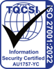 AU1757 ISO 27001 Certification Mark