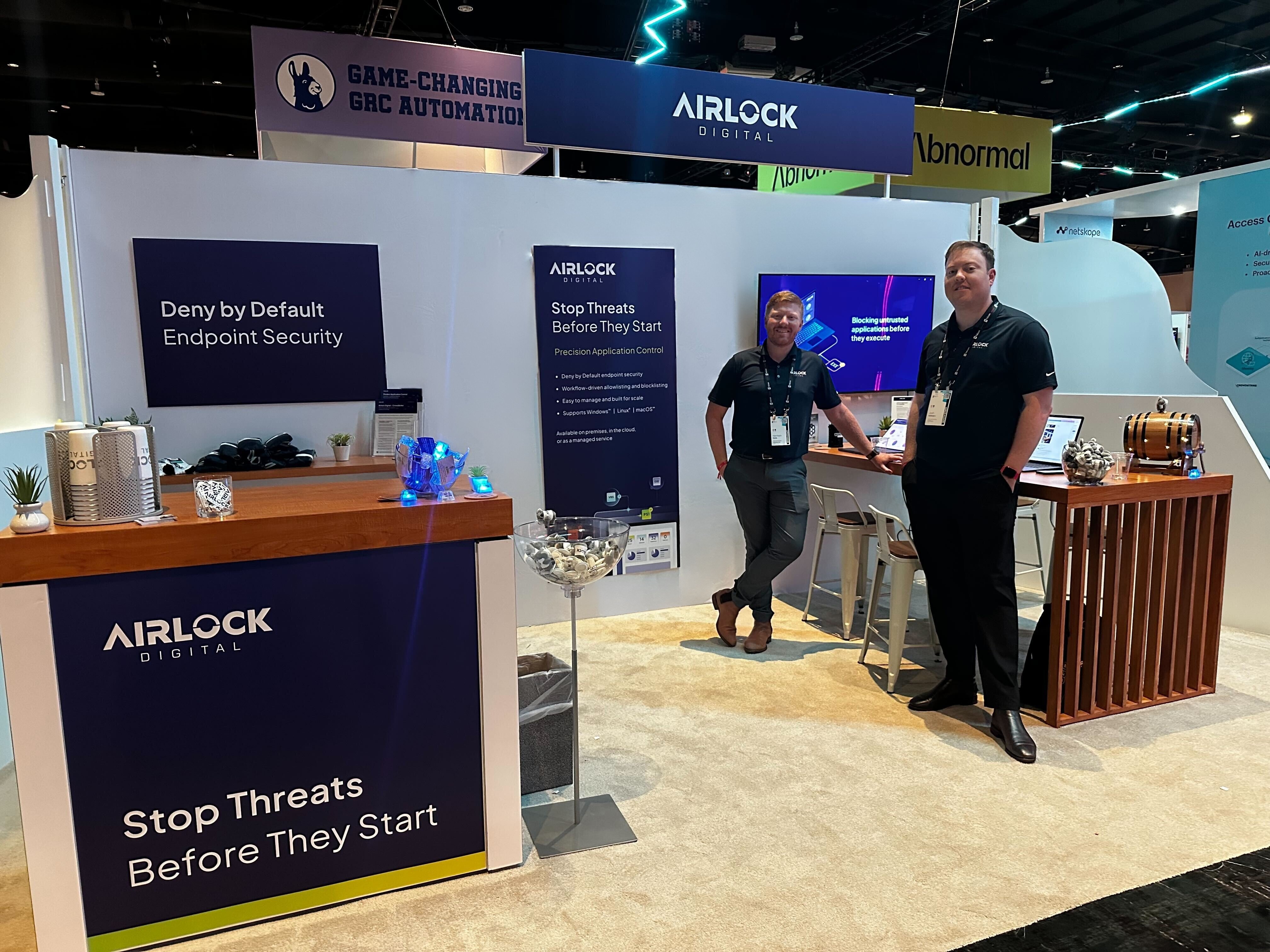 FalCon Airlock Digital Booth 1