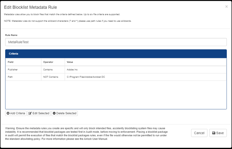 Airlock's Opinion on ISM Control 1471