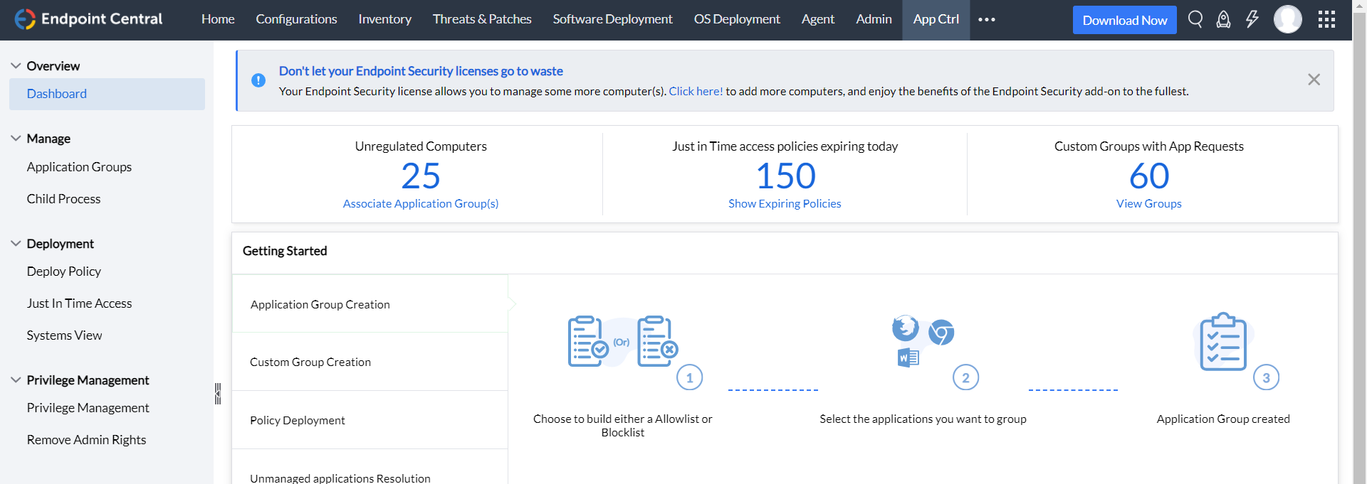 ui-manage-engine-application-control