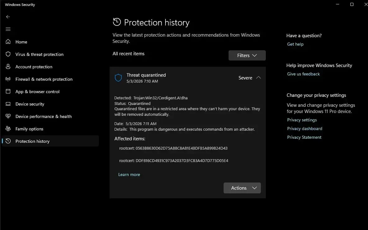 windows_defender_cerdigent_malware
